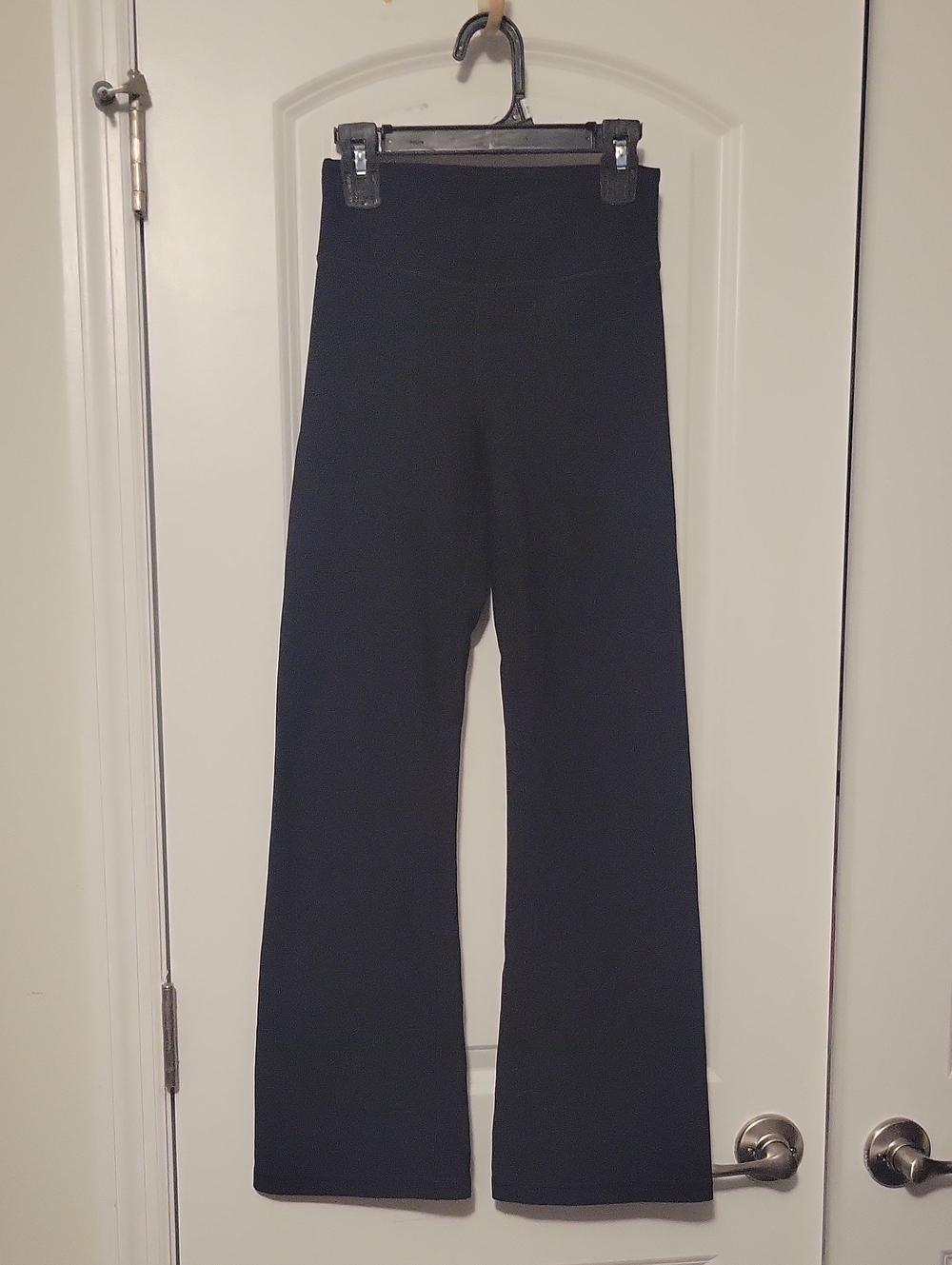 Girls Beyond Yoga Black Boot-Cut Flare Pants